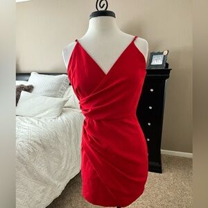 GIANNI BINI Natalie red dress size 0